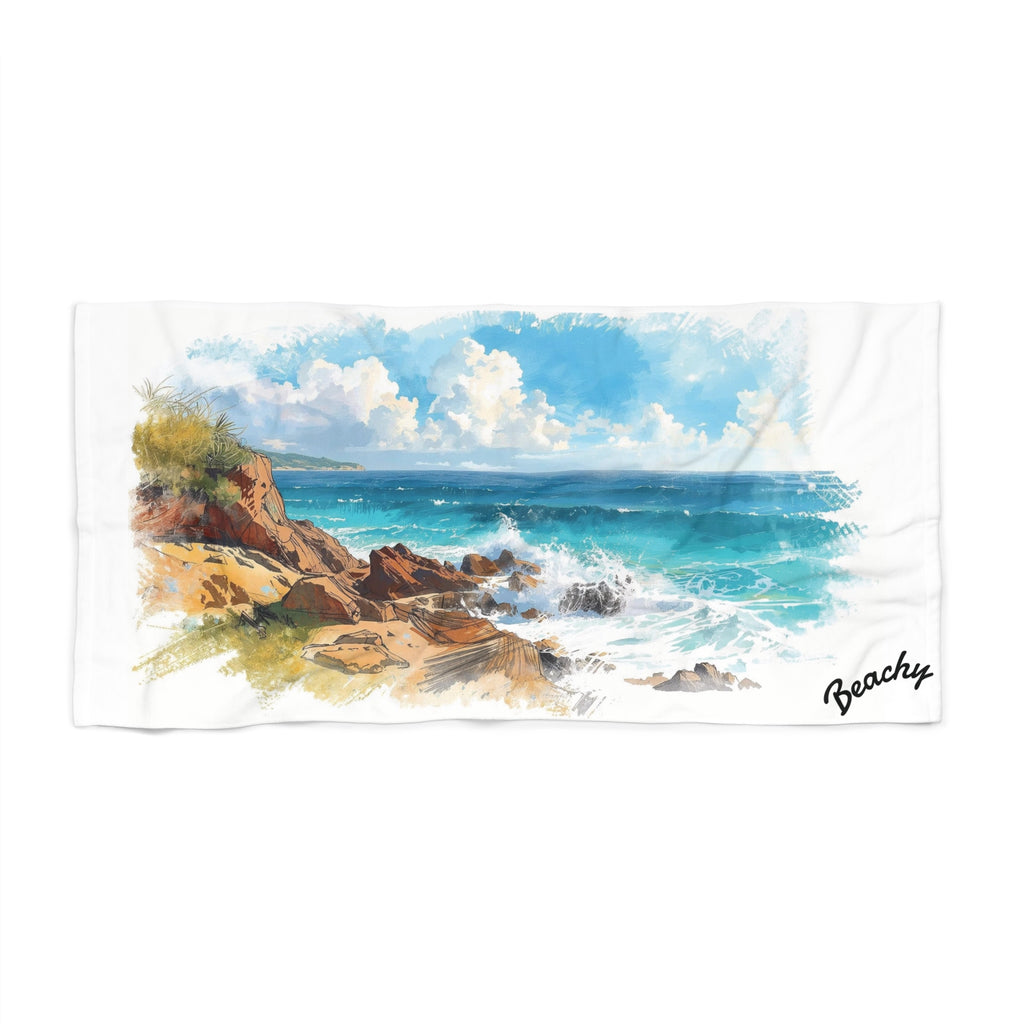 Coastal Beach Towel
