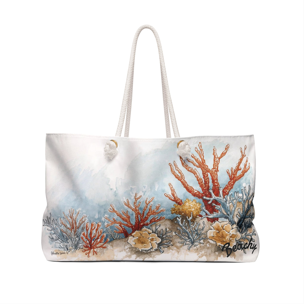 Coral Reef Beachy Bag