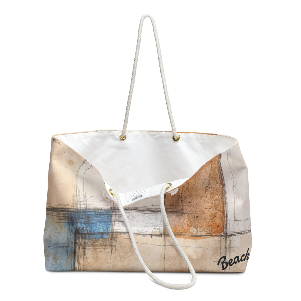 Abstract Coastal Beachy Bag