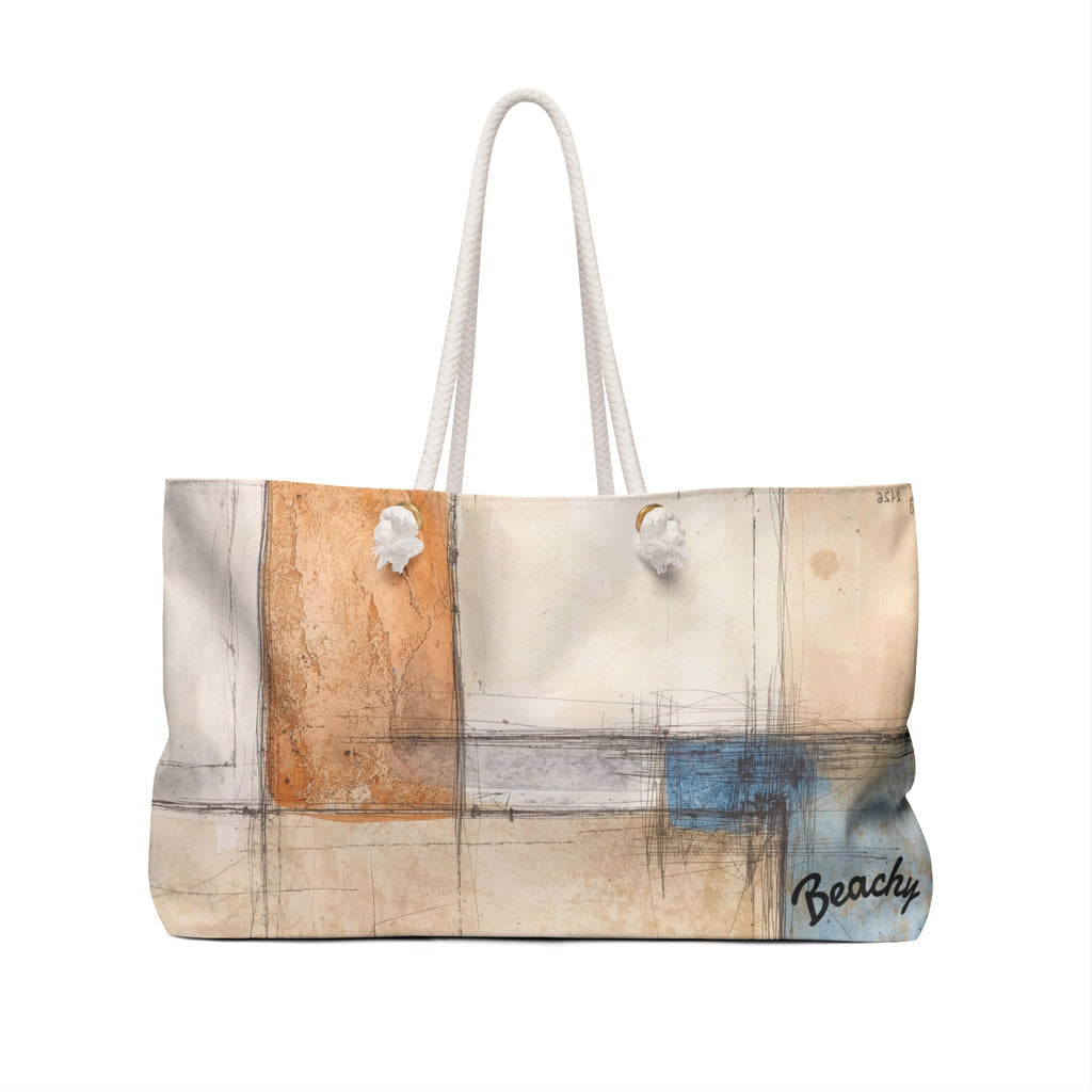 Abstract Coastal Beachy Bag