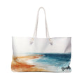 Coastal Watercolor Beachy Bag