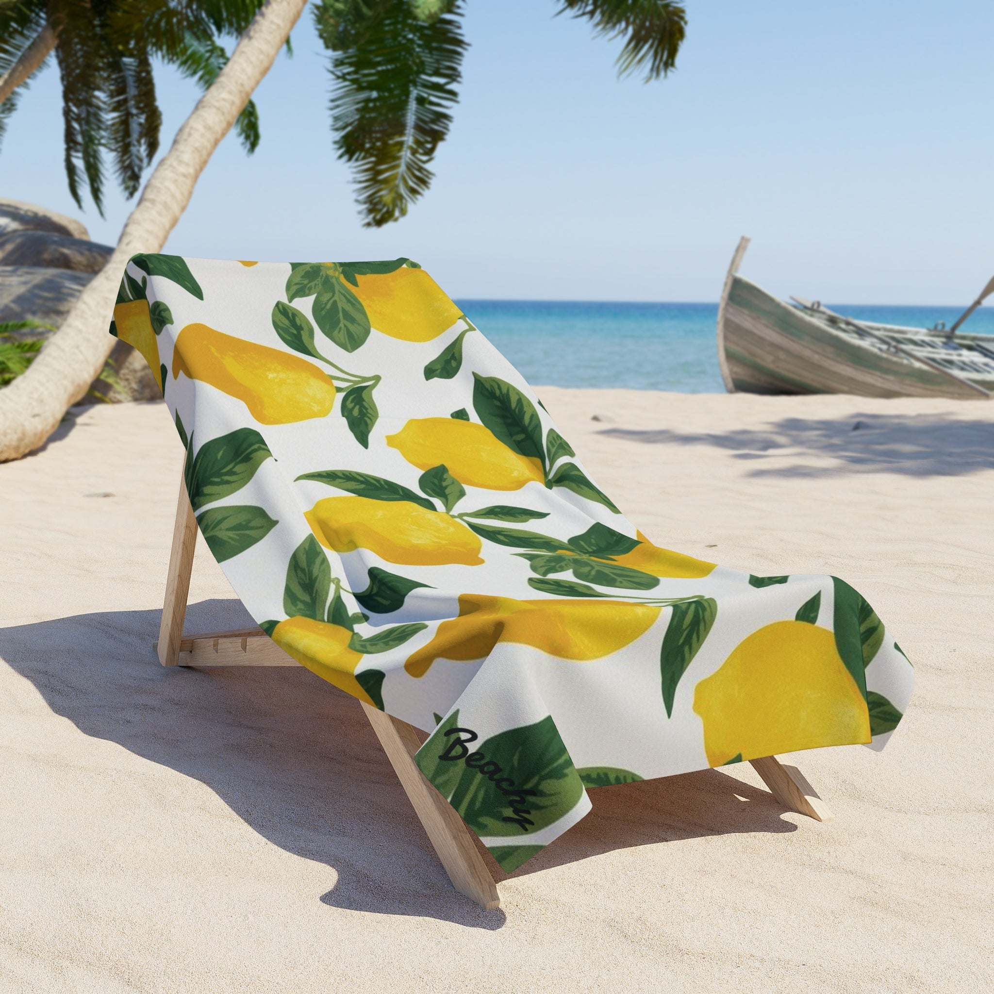 Lemon Grove Beach Towel