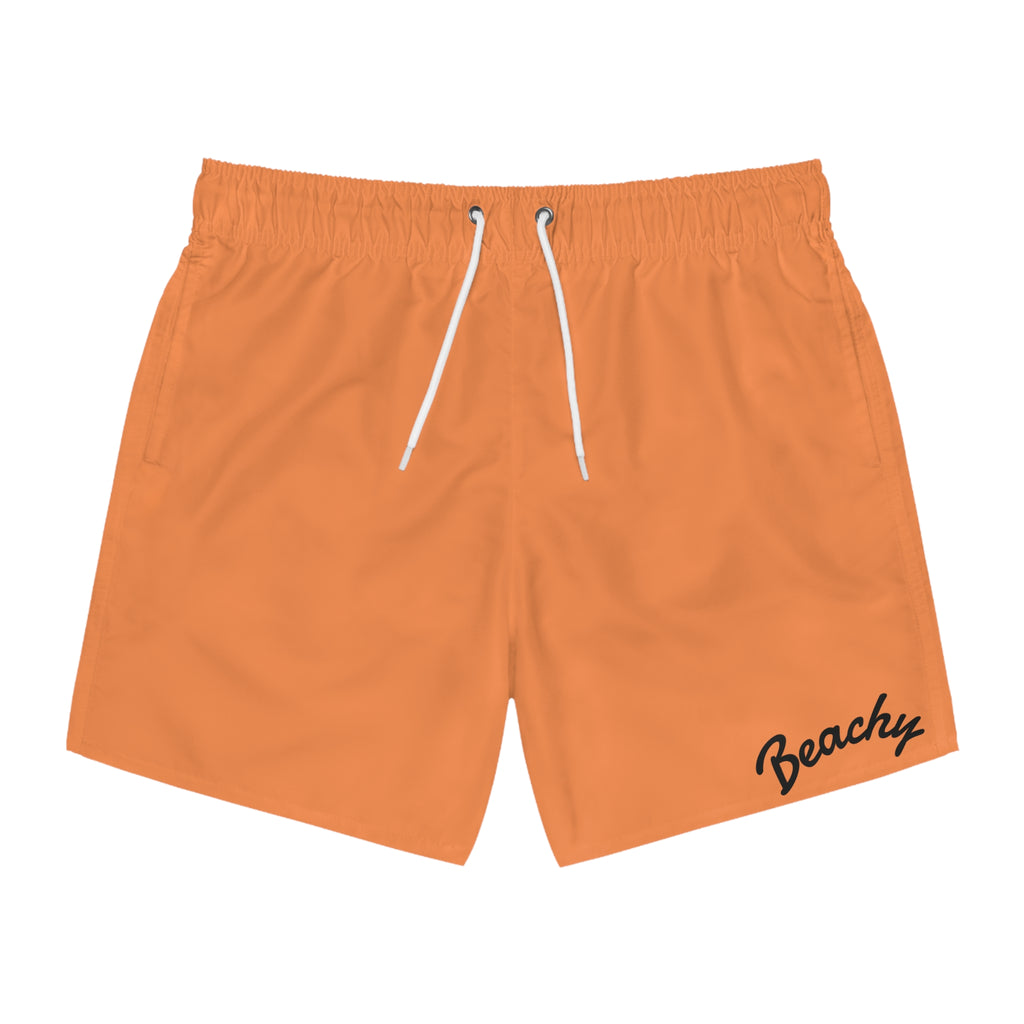 Orange Swim Trunks