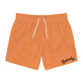 Orange Swim Trunks