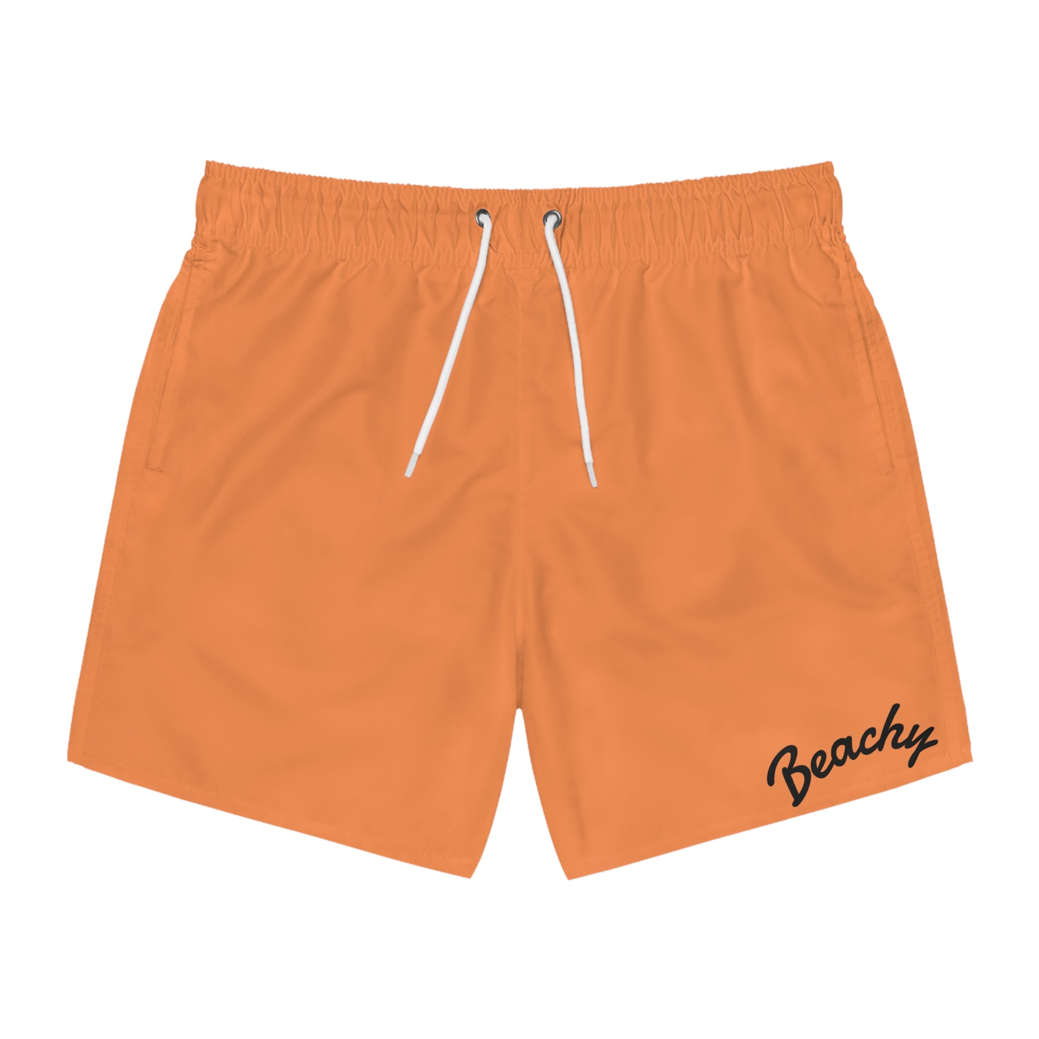 Orange Swim Trunks