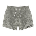 Gray Marble Swim Trunks