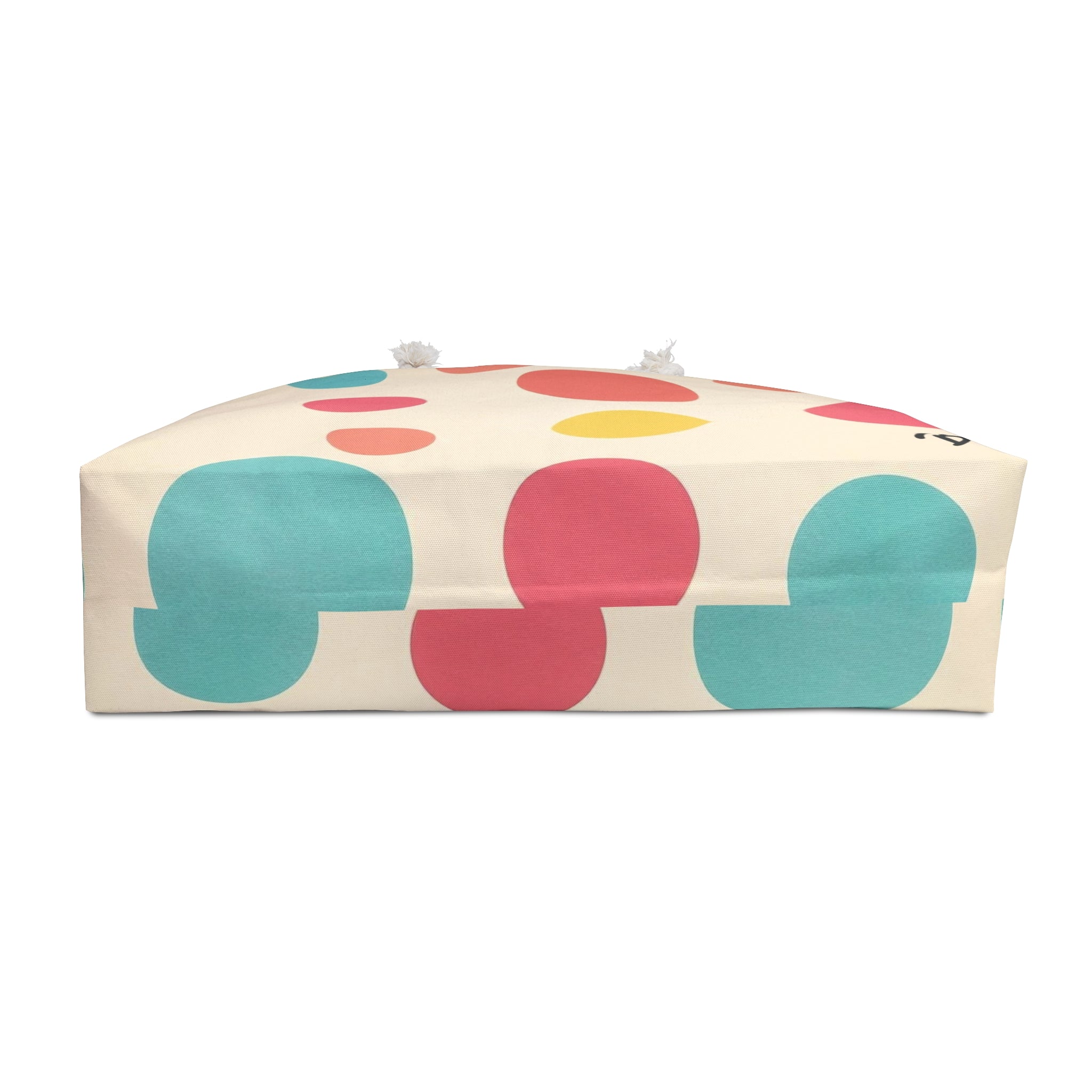 Retro Polka Dot Beachy Bag