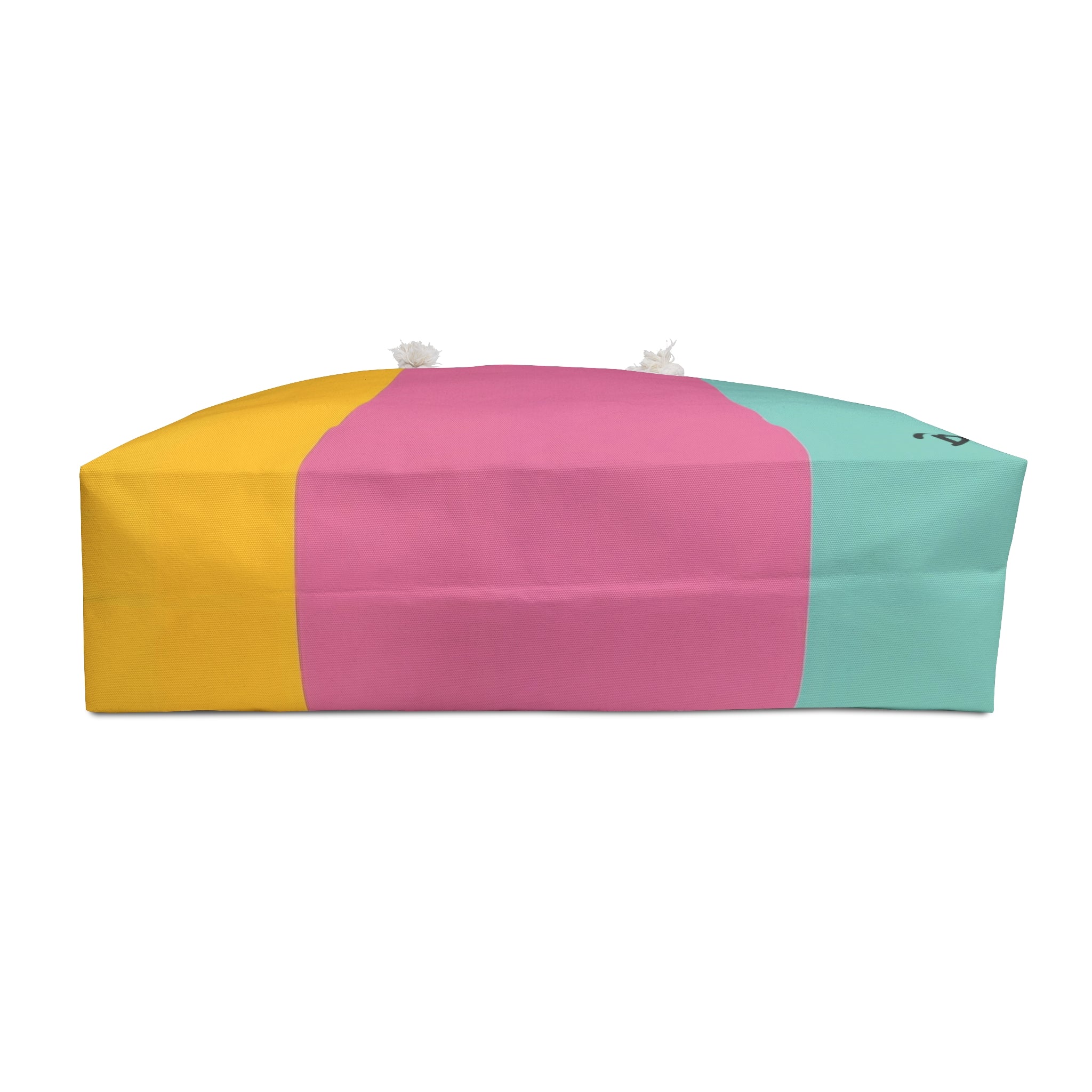 Retro Summer Colorblock Beachy Bag