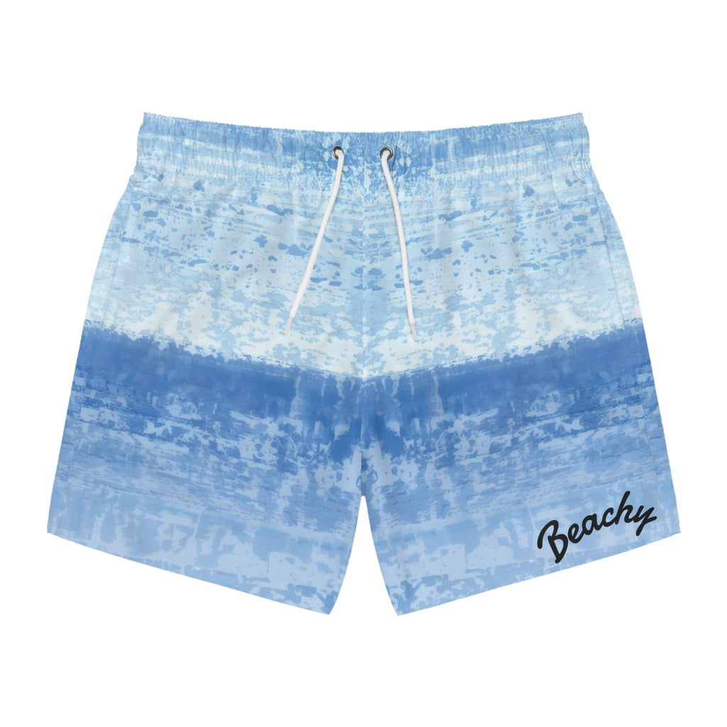 Coastal Ombre Tie-Dye Swim Trunks