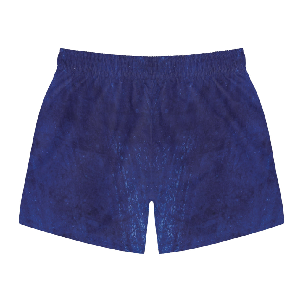 Blue Ocean Texture Swim Trunks