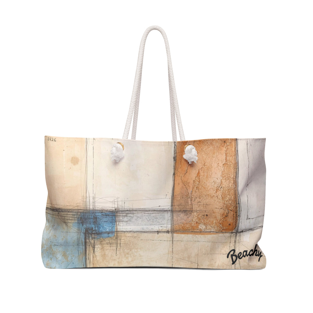 Abstract Coastal Beachy Bag