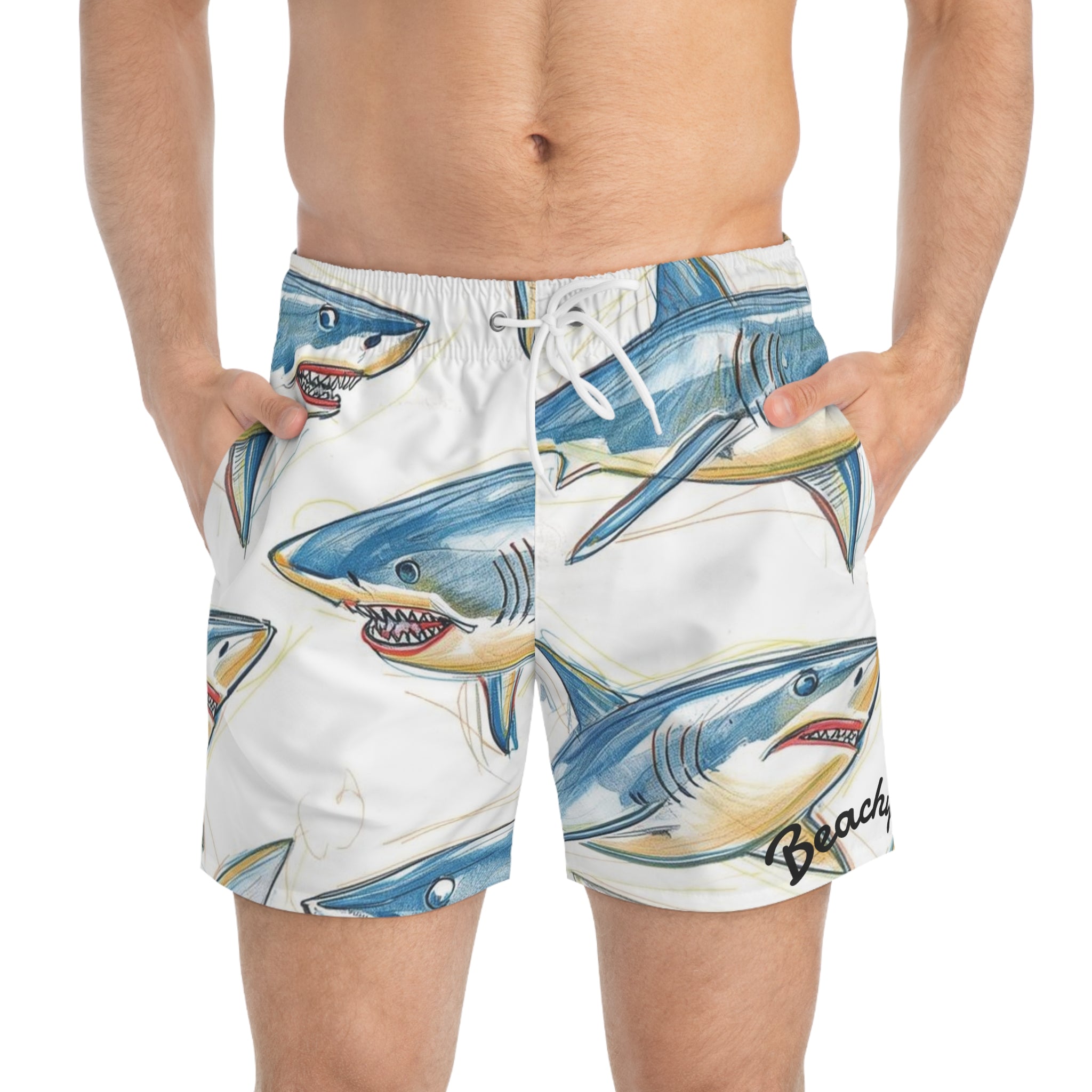 Shark Swim Trunks