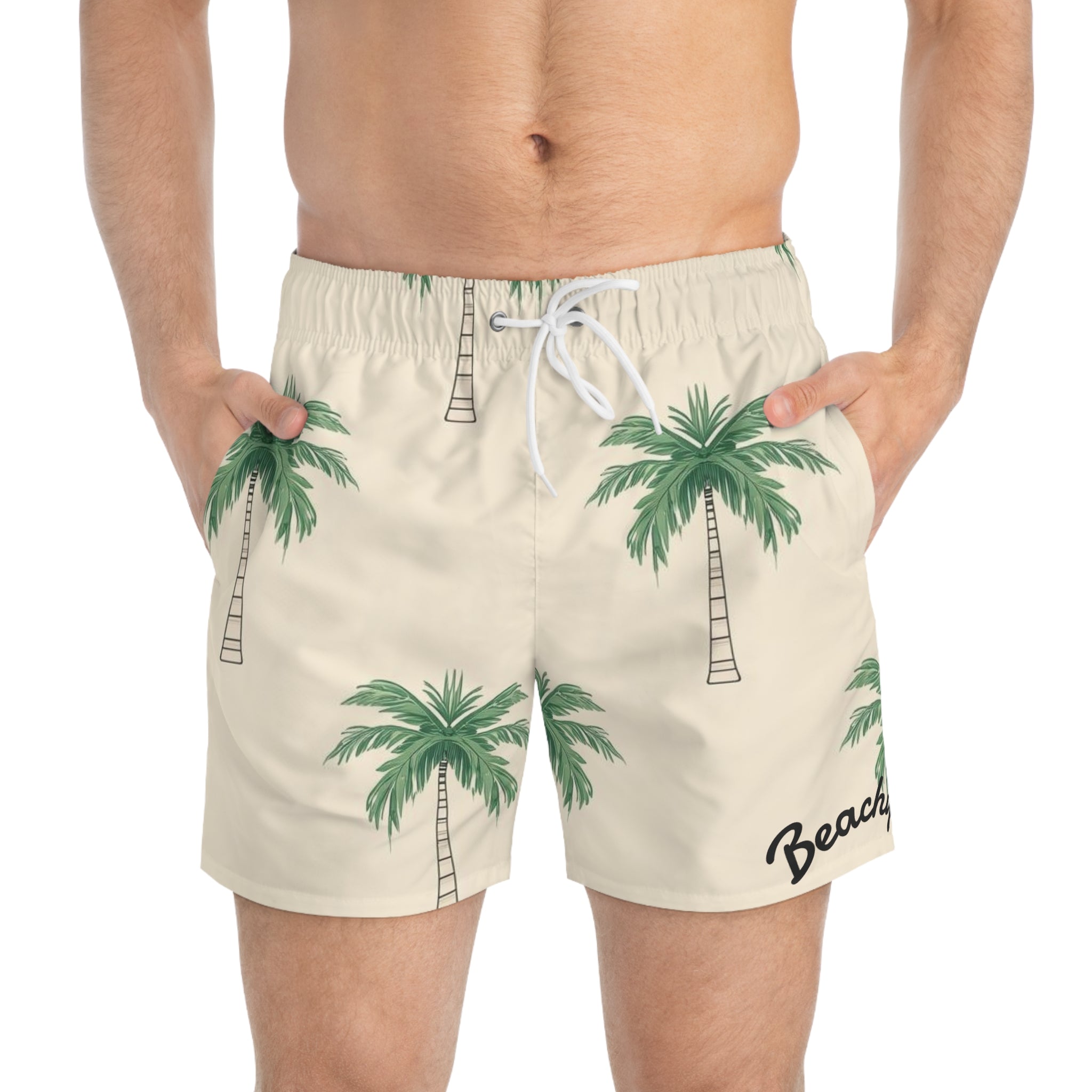 Palm Tree Swim Trunks