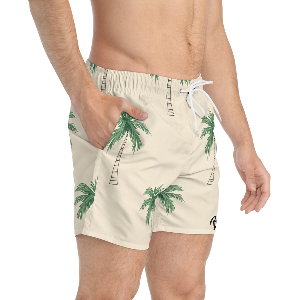 Palm Tree Swim Trunks