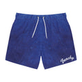 Blue Ocean Texture Swim Trunks
