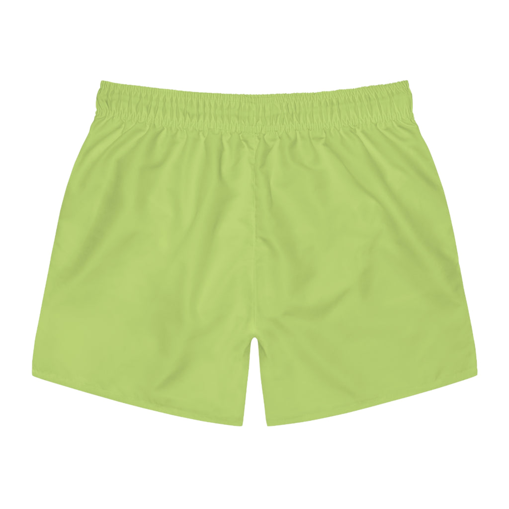 Beachy Lime Swim Trunks